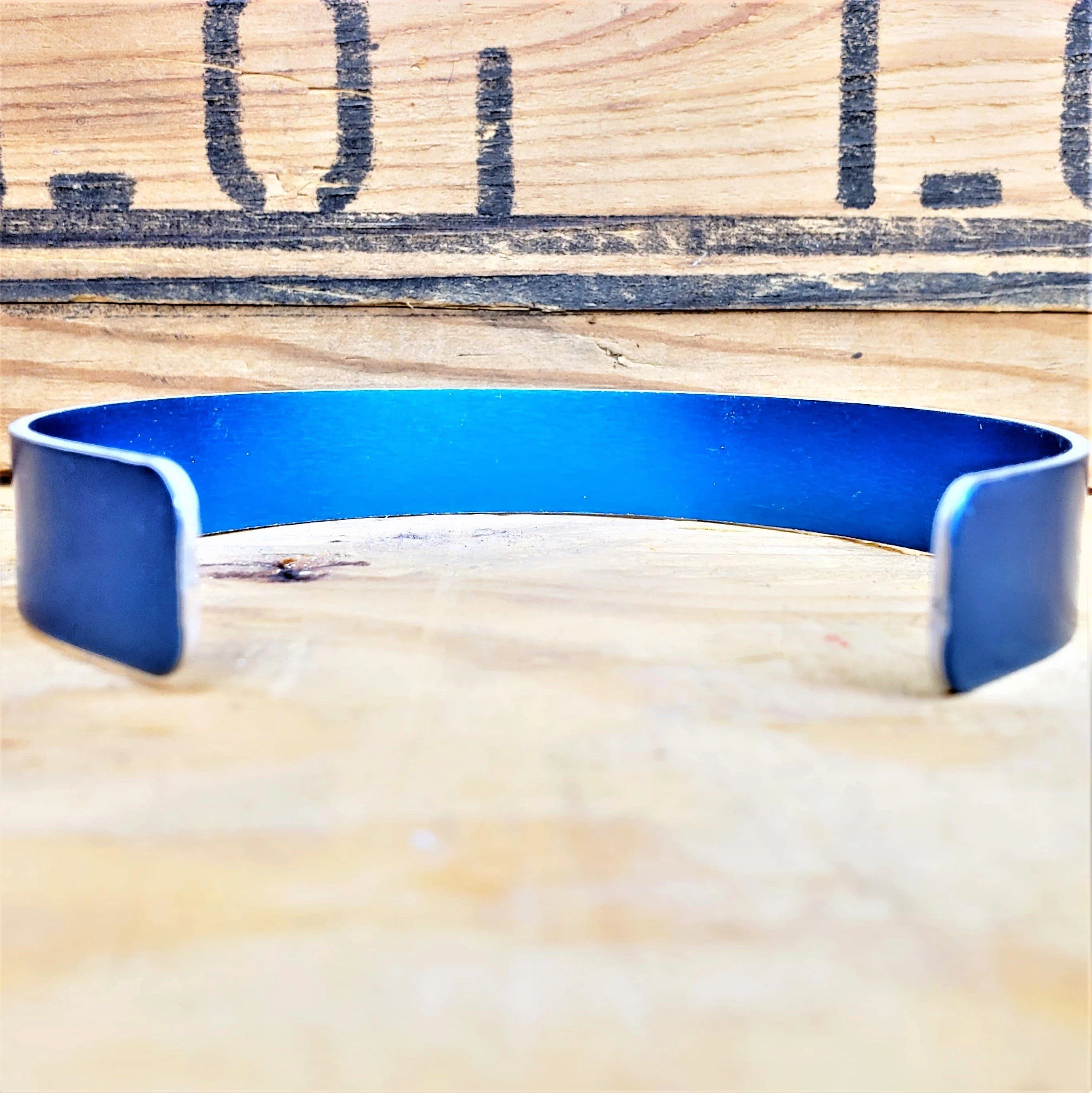 Back The Blue Memorial Bracelet - Image 8