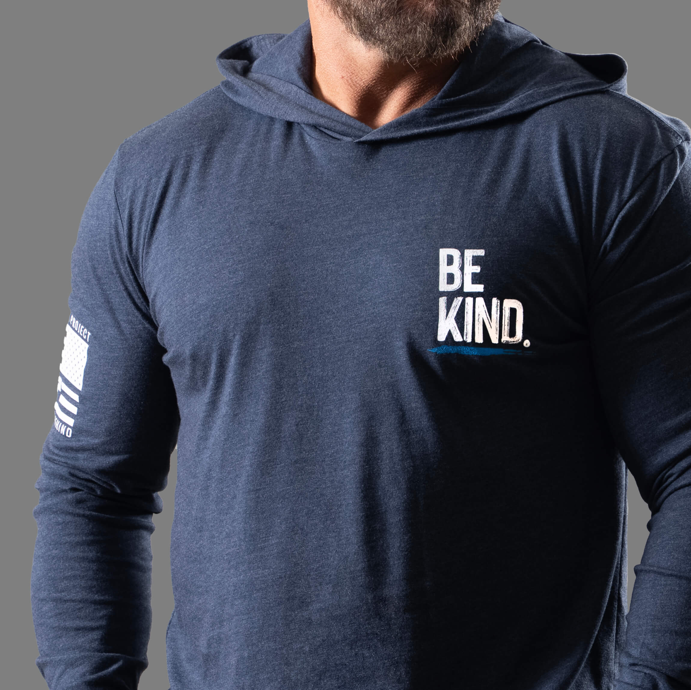 Be Kind - Hooded Long-Sleeve - Image 4