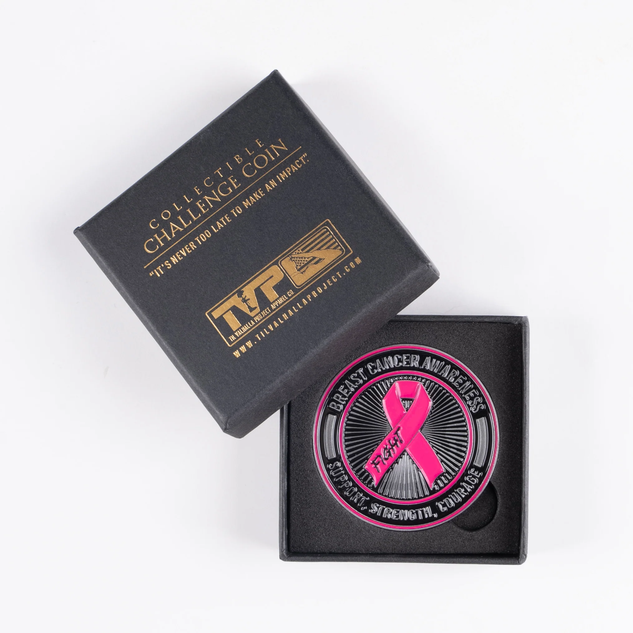 Breast Cancer Awareness - Challenge Coin - Image 3