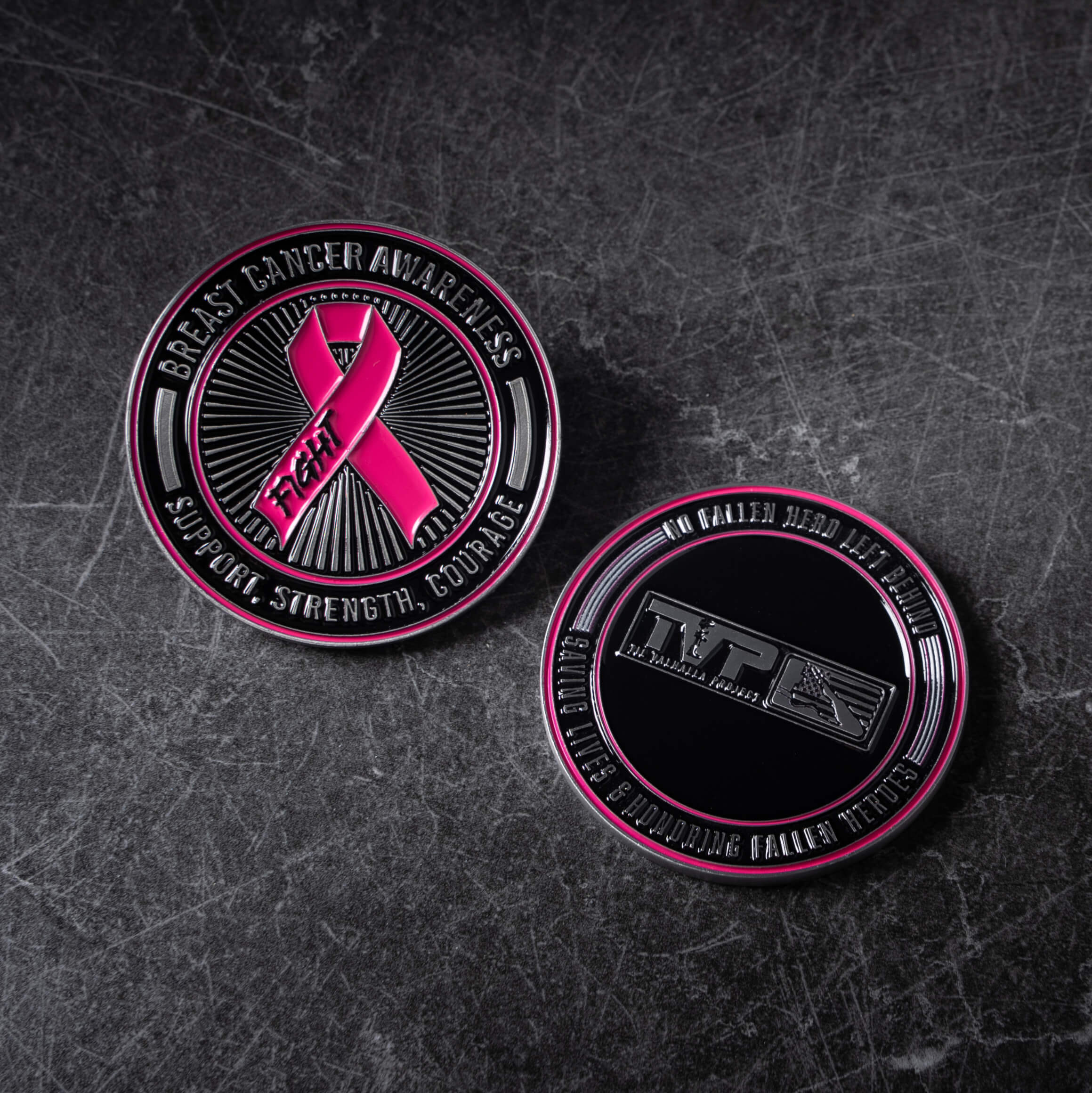 Breast Cancer Awareness - Challenge Coin - Image 4