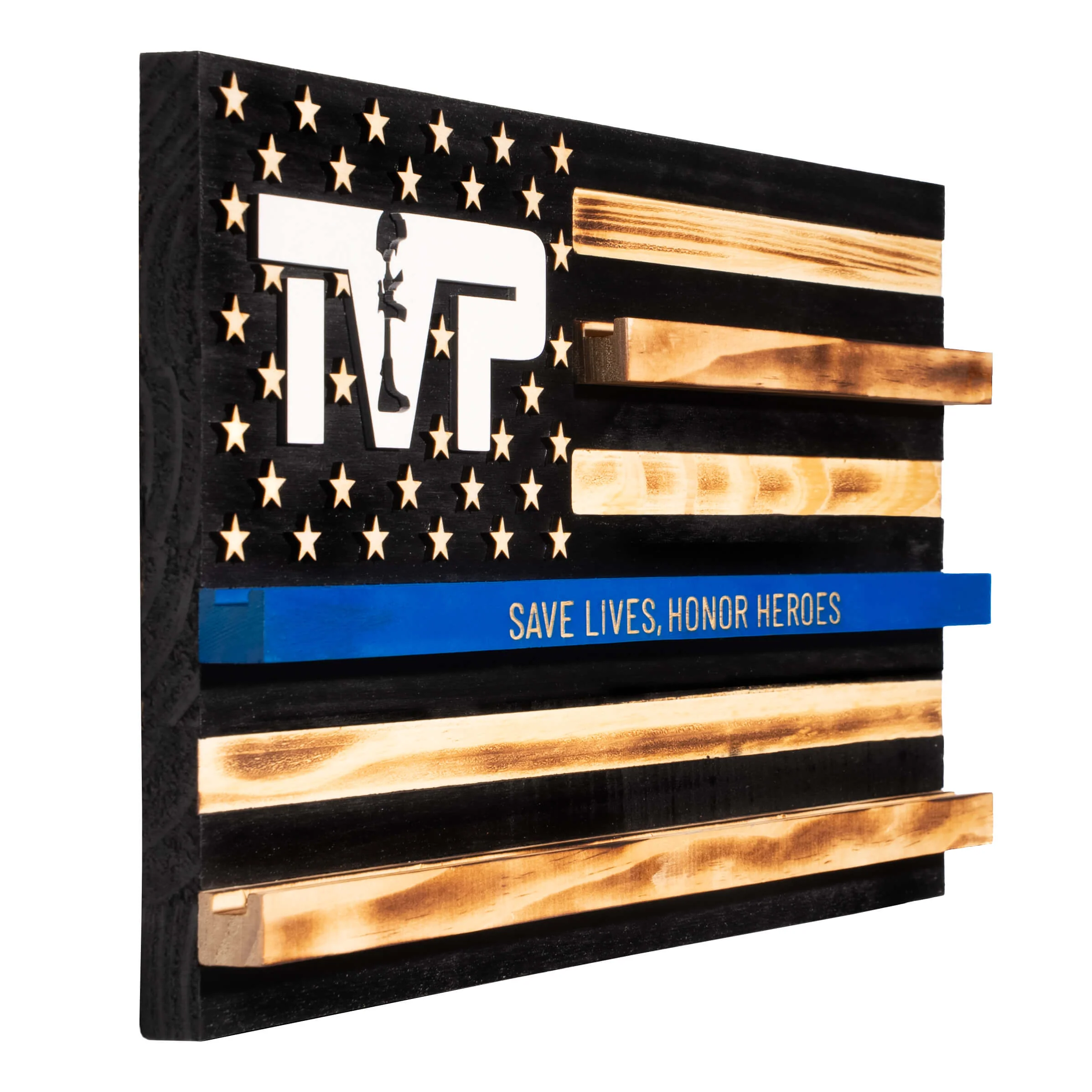 T.V.P. American Flag Challenge Coin Display - Image 11