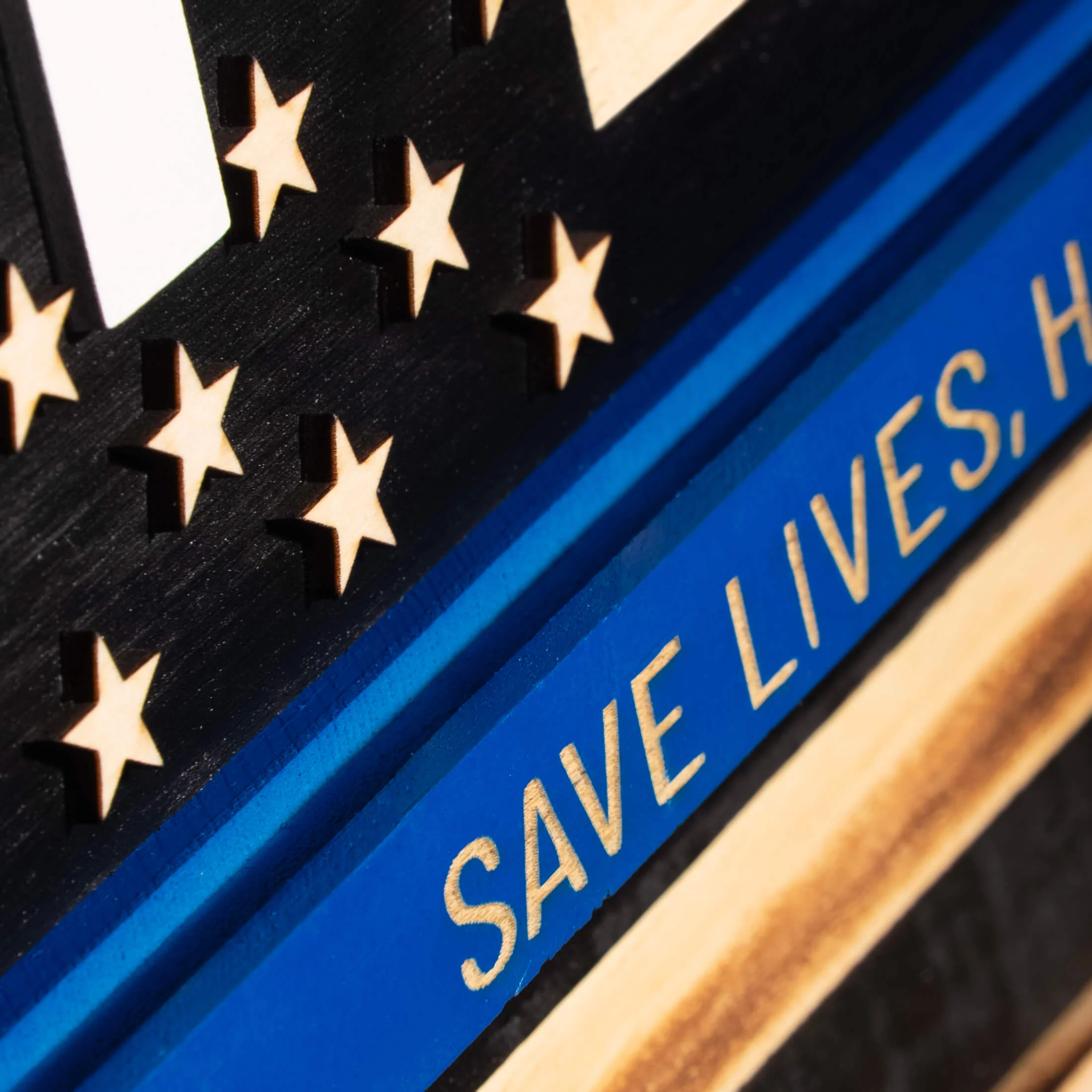T.V.P. American Flag Challenge Coin Display - Image 17