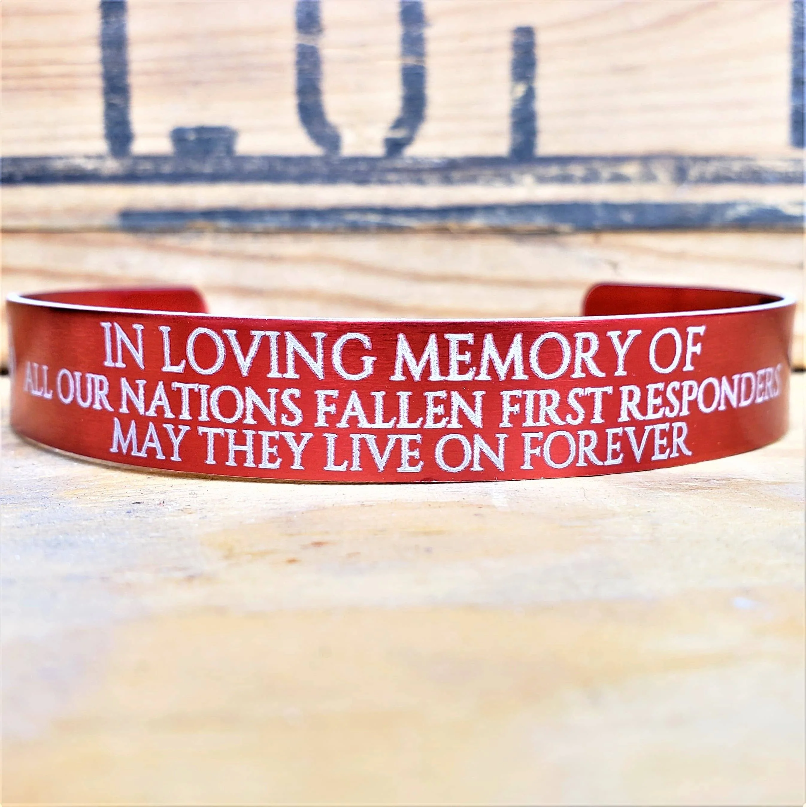 First Responders Memorial Bracelet - Image 6