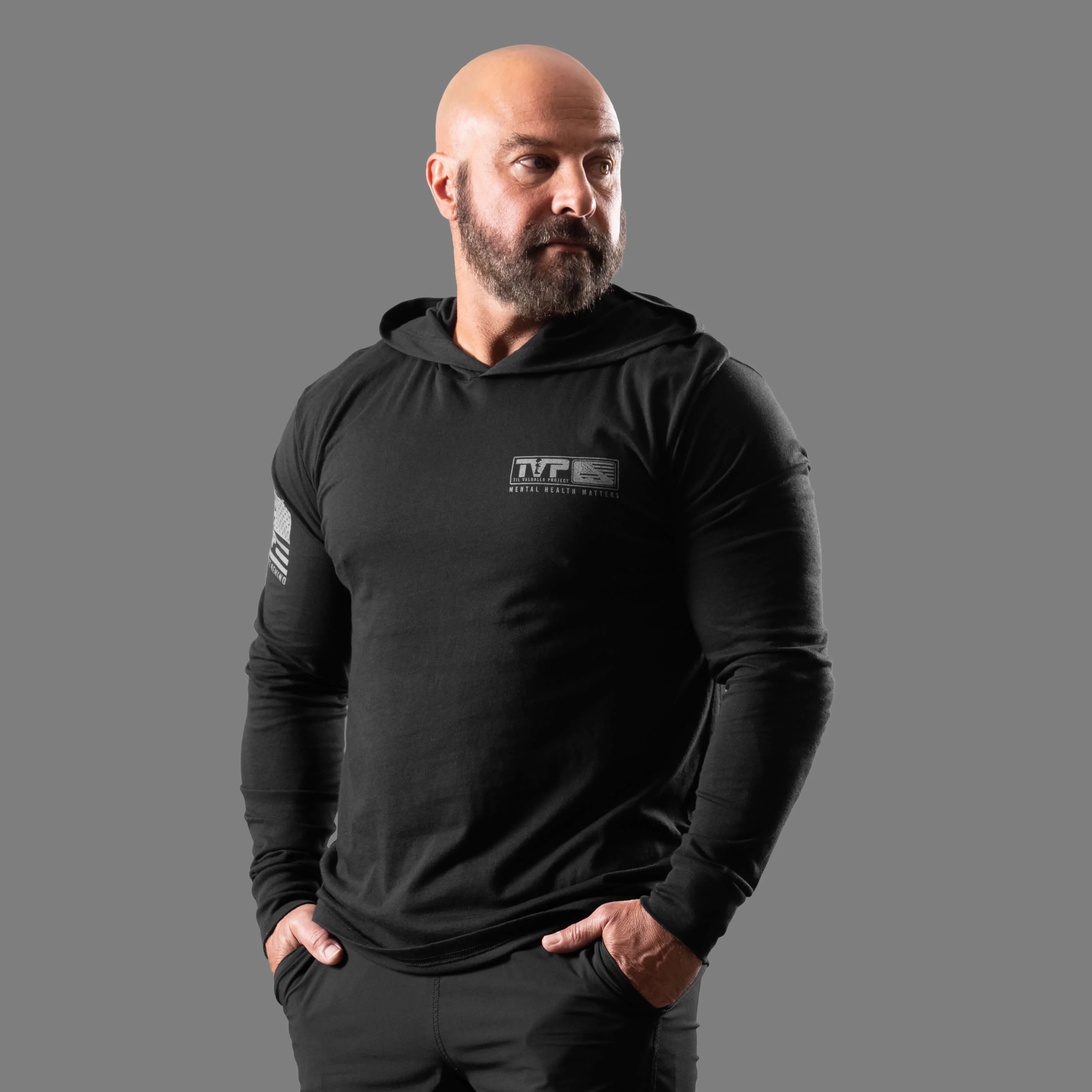 Hard Days - Hooded Long-Sleeve - Image 3