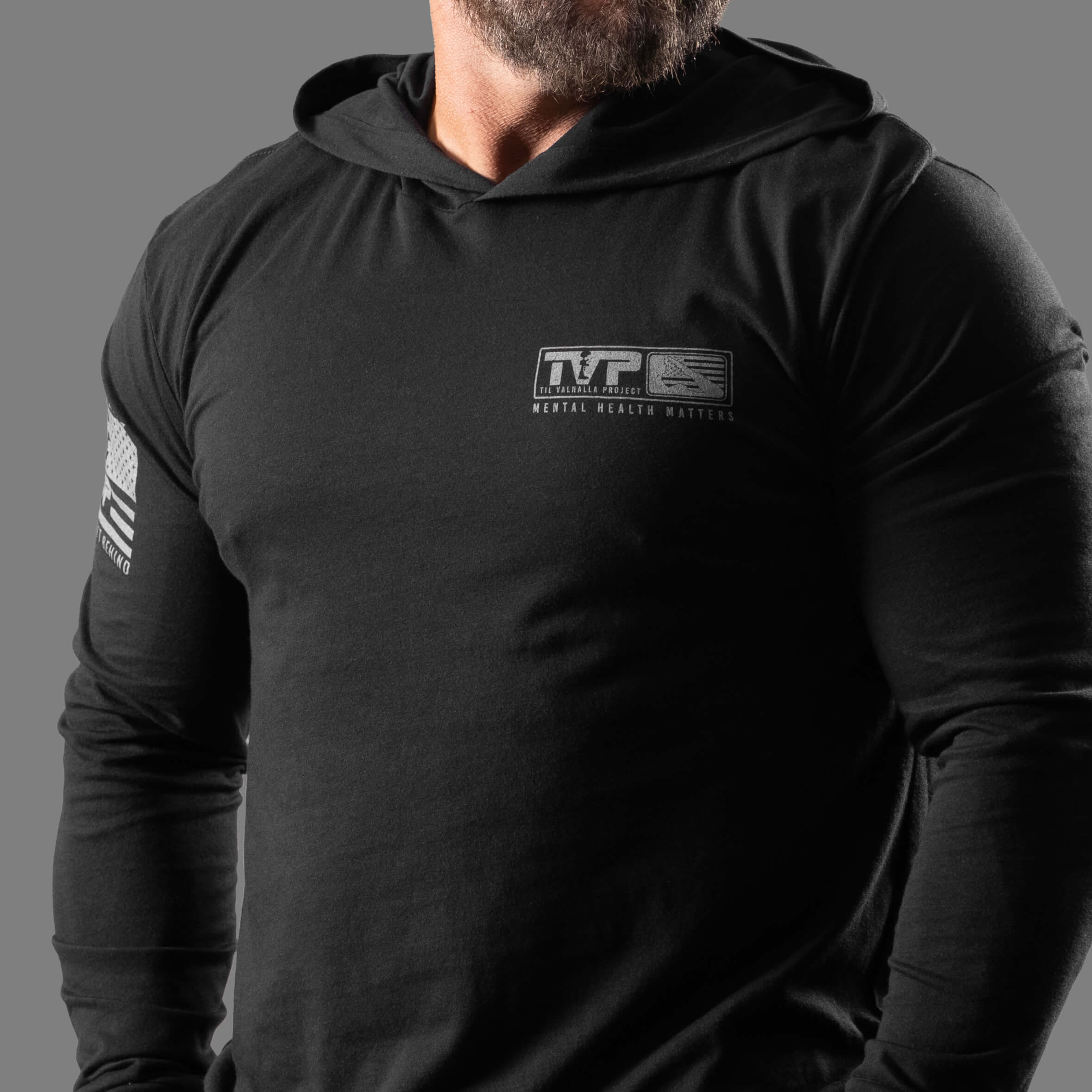 Hard Days - Hooded Long-Sleeve - Image 4