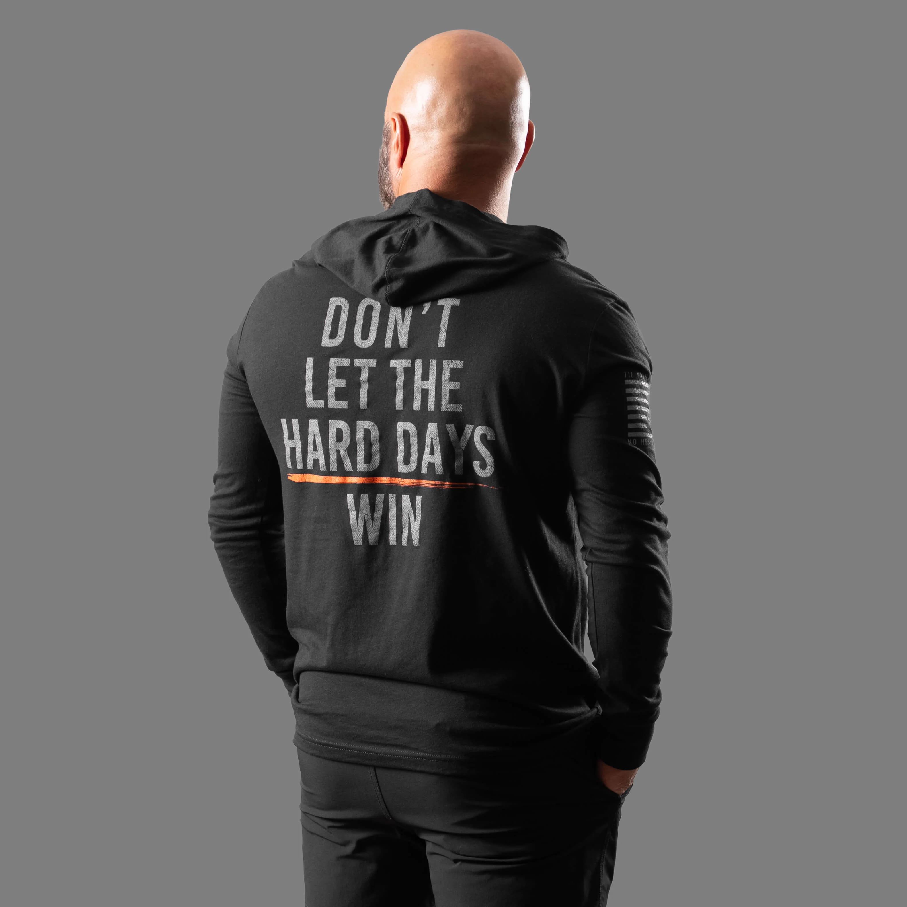 Hard Days - Hooded Long-Sleeve - Image 5