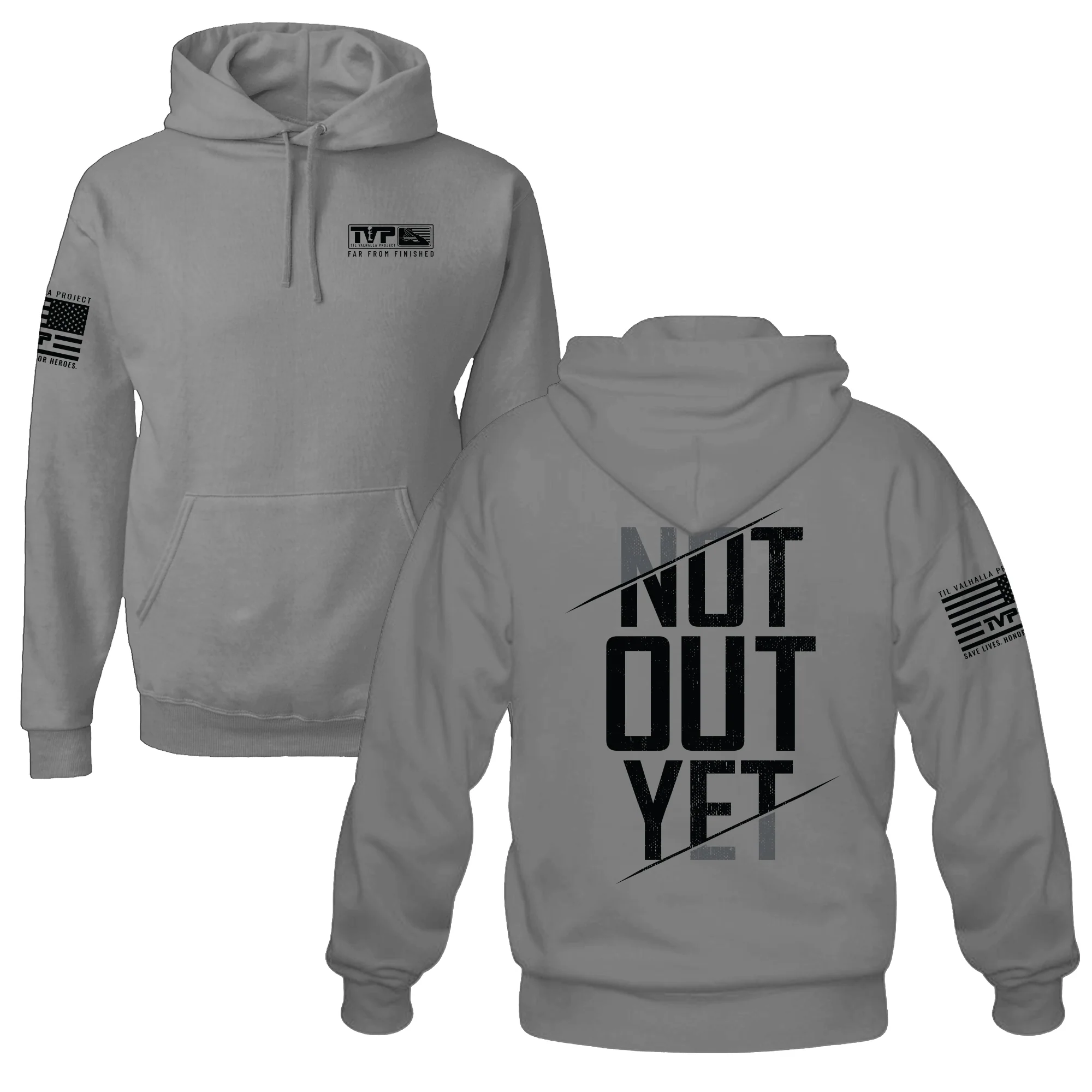 Not Out Yet - Hoodie - Image 2