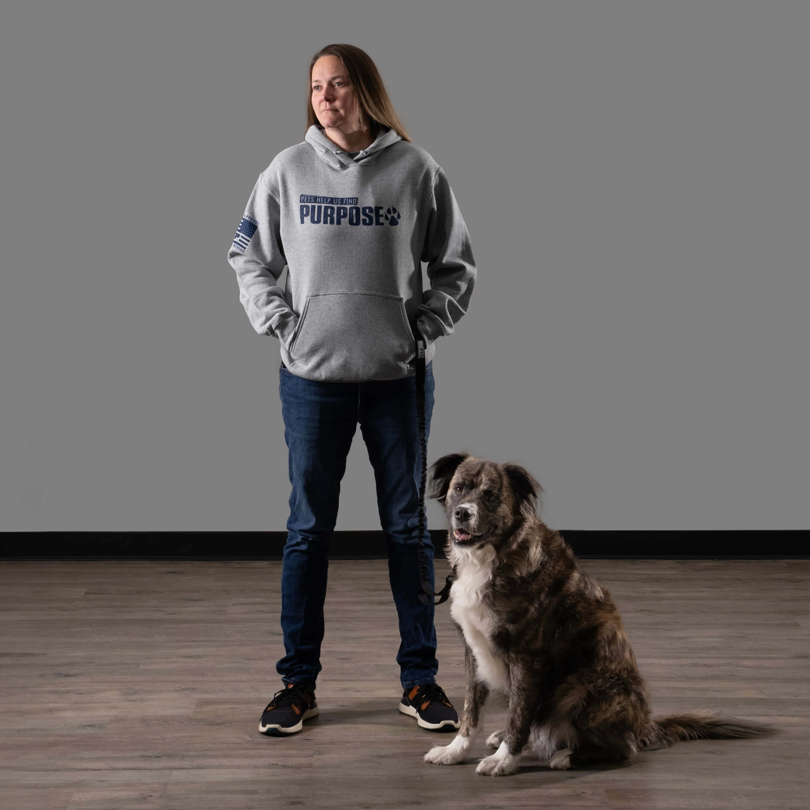 Pets Help Us Find Purpose - Hoodie - Image 4