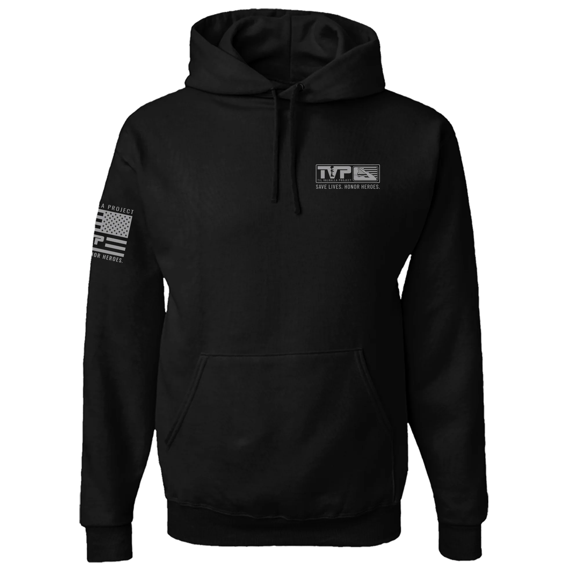 Save Lives. Honor Heroes. - Hoodie - Image 3