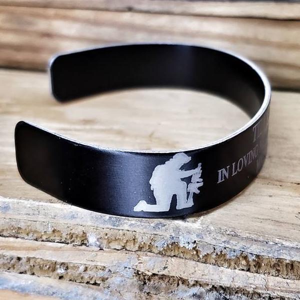 Honor Our Fallen Heroes Memorial Bracelet - Image 5