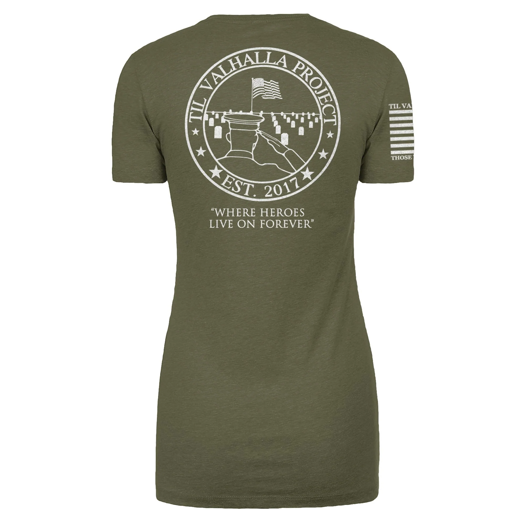 "Where Heroes Live On Forever" - Women's - Image 3